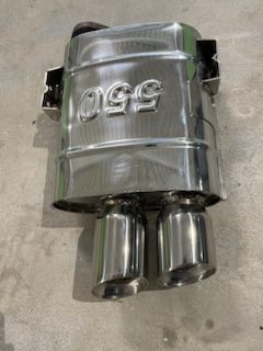 TUBI 550 Mufflers For Sale (left & right)